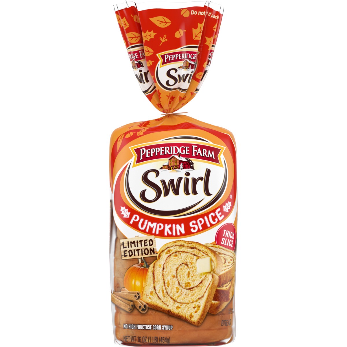 slide 1 of 5, Pepperidge Farm Swirl Pumpkin Spice Breakfast Bread, 16 Oz Loaf, 16 oz