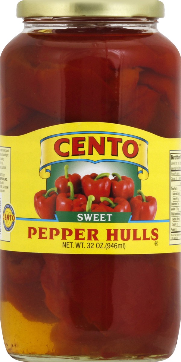 slide 5 of 6, Cento Sweet Red Peppers, 32 fl oz