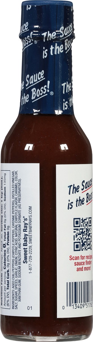 slide 10 of 12, Sweet Baby Ray's Smoked Chipotle Hot Sauce 5 fl oz, 5 fl oz
