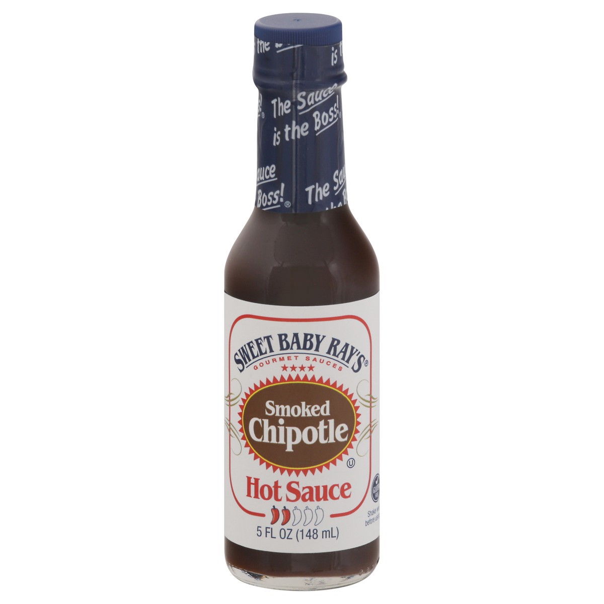 slide 1 of 12, Sweet Baby Ray's Smoked Chipotle Hot Sauce 5 fl oz, 5 fl oz