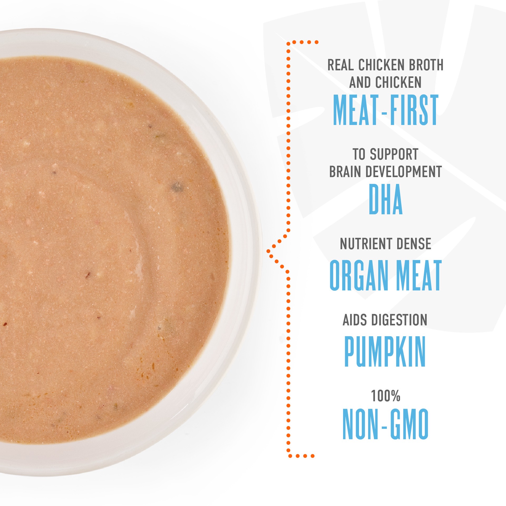 slide 6 of 7, Tiki Dog Baby Mousse Wet Dog Food for Puppies, Chicken, 3 oz. Pouch (12 Count), 3 oz