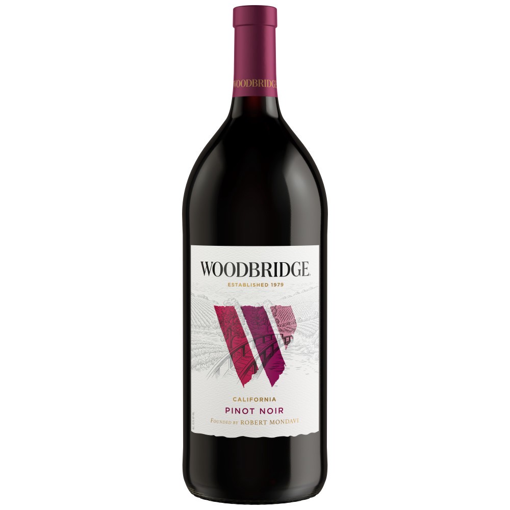 slide 1 of 26, Woodbridge by Robert Mondavi Pinot Noir Red Wine, 1.5 L Bottle, 50.72 fl oz