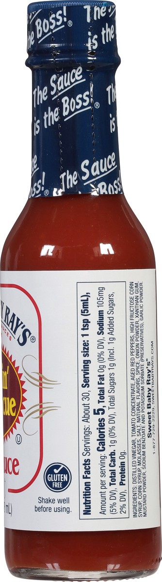 slide 2 of 11, Sweet Baby Ray's Kickin' Barbecue Hot Sauce 5 fl oz, 5 fl oz