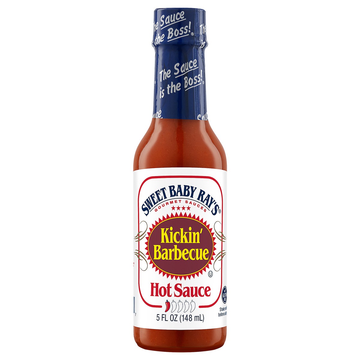 slide 6 of 11, Sweet Baby Ray's Kickin' Barbecue Hot Sauce 5 fl oz, 5 fl oz