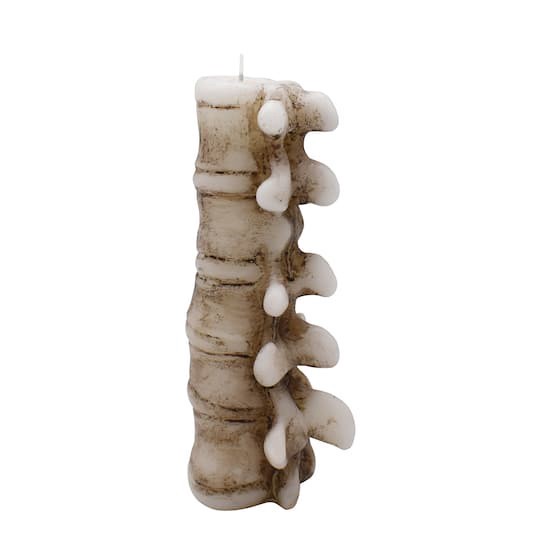 slide 1 of 2, 8" Spine Shaped Candle By Ashland, 8 in