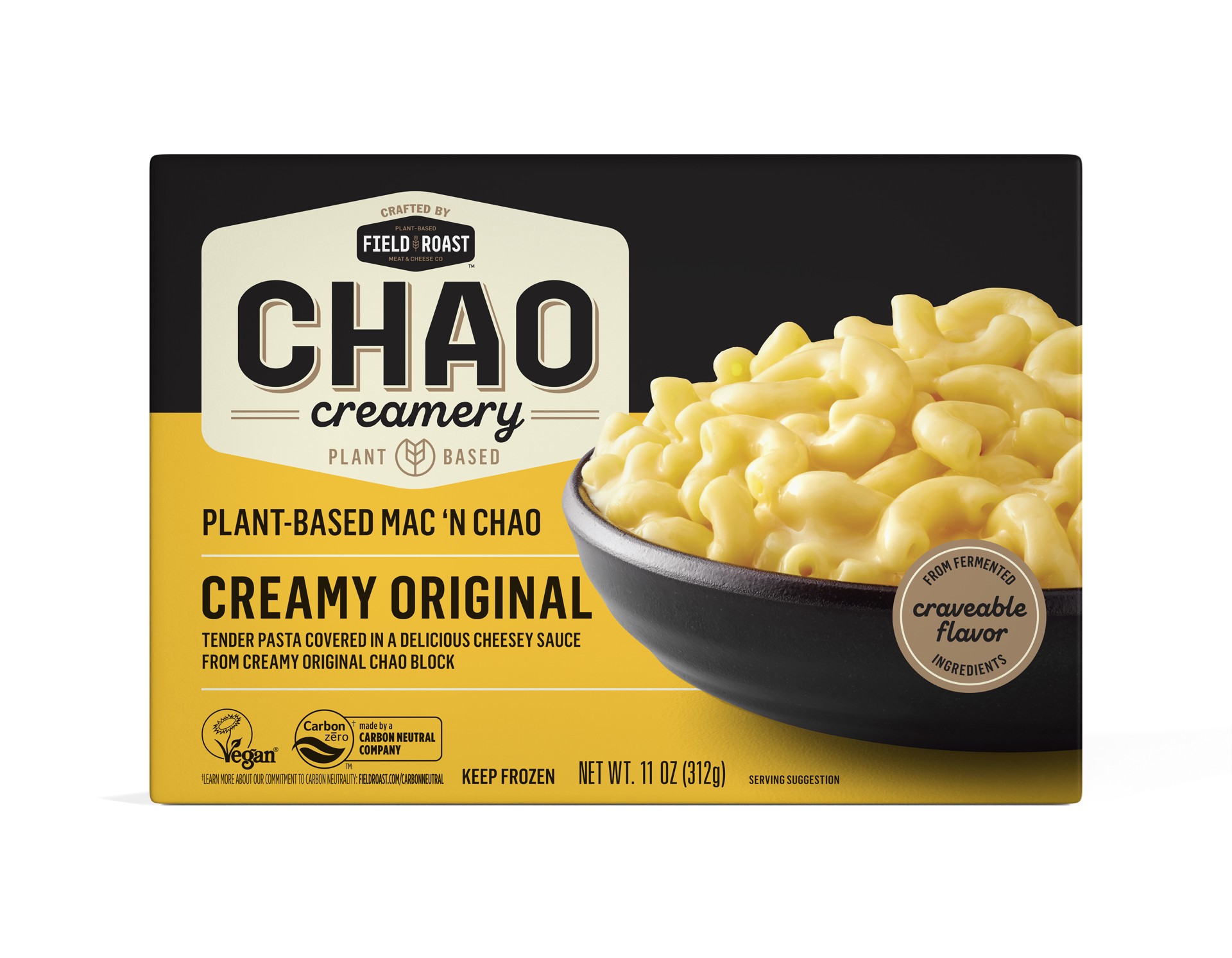 slide 1 of 9, Field Roast Mac ‘n Chao™ Plant-Based Pasta, 11 oz