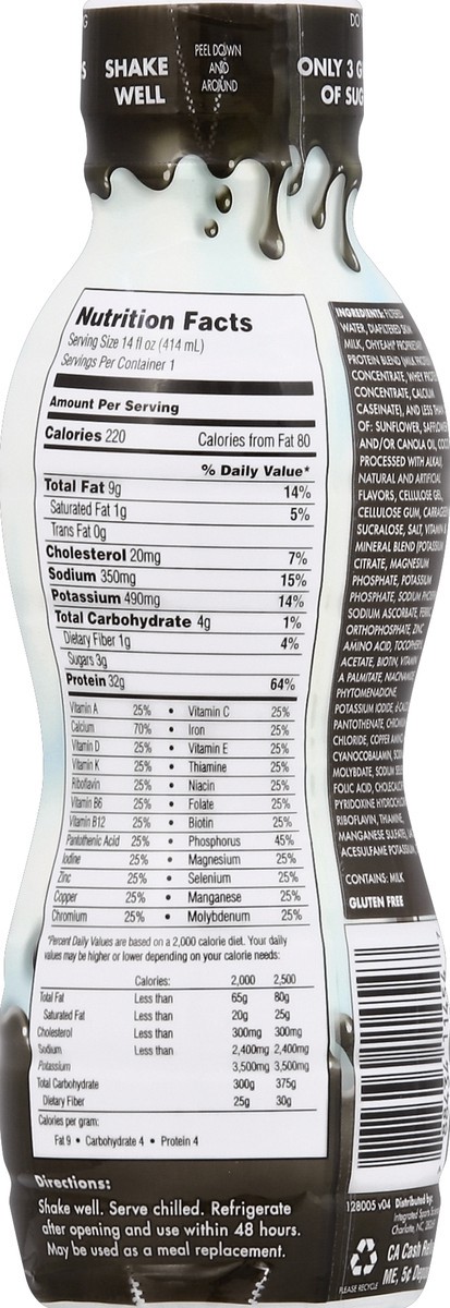 slide 4 of 5, Oh Yeah! Nutritional Shake 14 oz, 14 oz