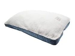 Happy Tails Microsuede Blue Bed