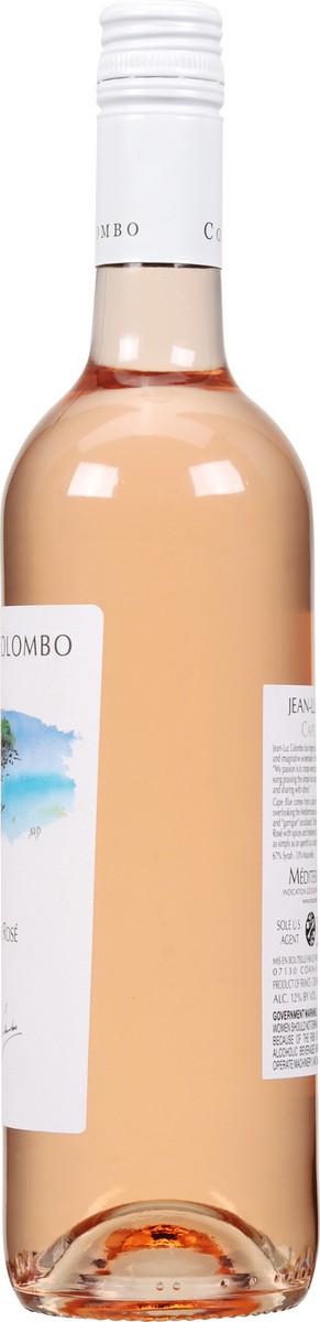 slide 4 of 7, Vins Jean-Luc Colombo Jean-Luc Colombo France Cape Bleue Rose 750 ml, 750 ml