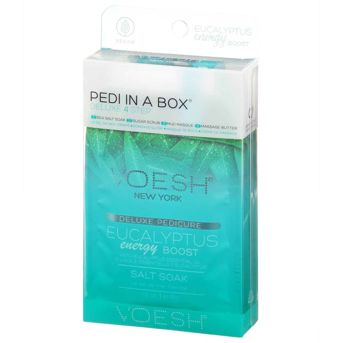 slide 6 of 9, VOESH&Reg; Pedi In A Box&Reg; In Eucalyptus, 1 ct