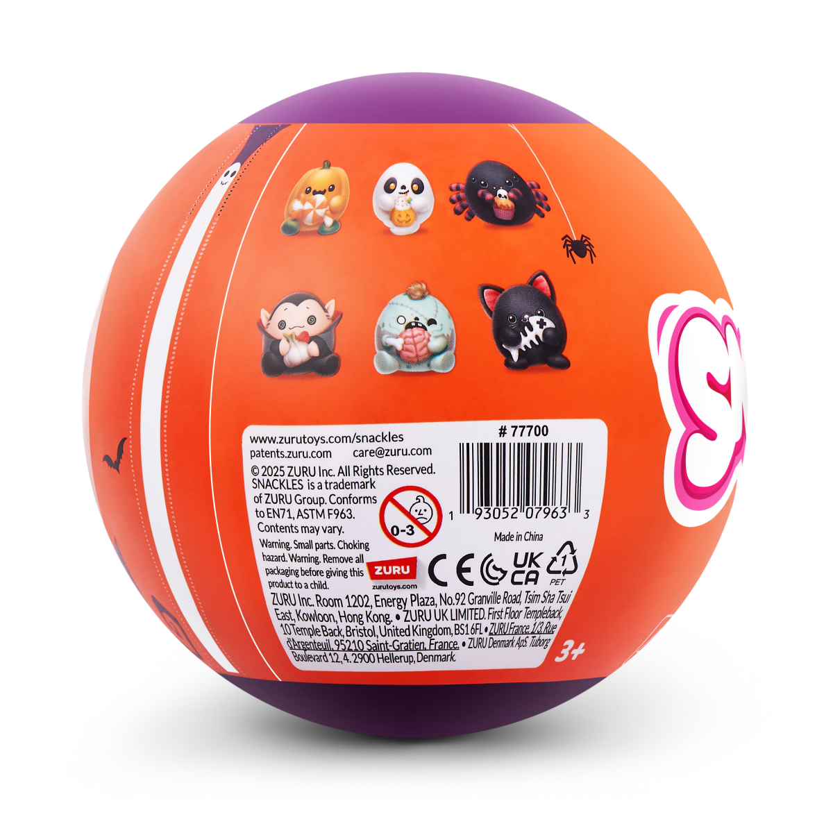 slide 6 of 7, ZURU Snackles Halloween Series 1 5-inch Plush by ZURU, 1 ct