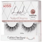 slide 1 of 9, KISS Lash Couture Naked Drama Collection Cushion Flexi-Band False Eyelashes - Chiffon - 1 Pair, 2 ct