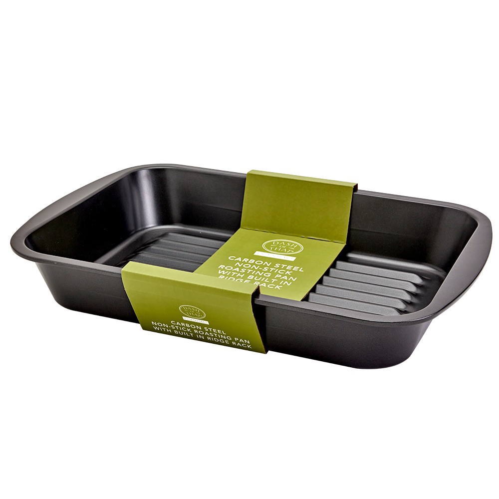 slide 1 of 2, Tabletops Unlimited® DOT Essentials Roaster with Bult in Rack, 1 ct