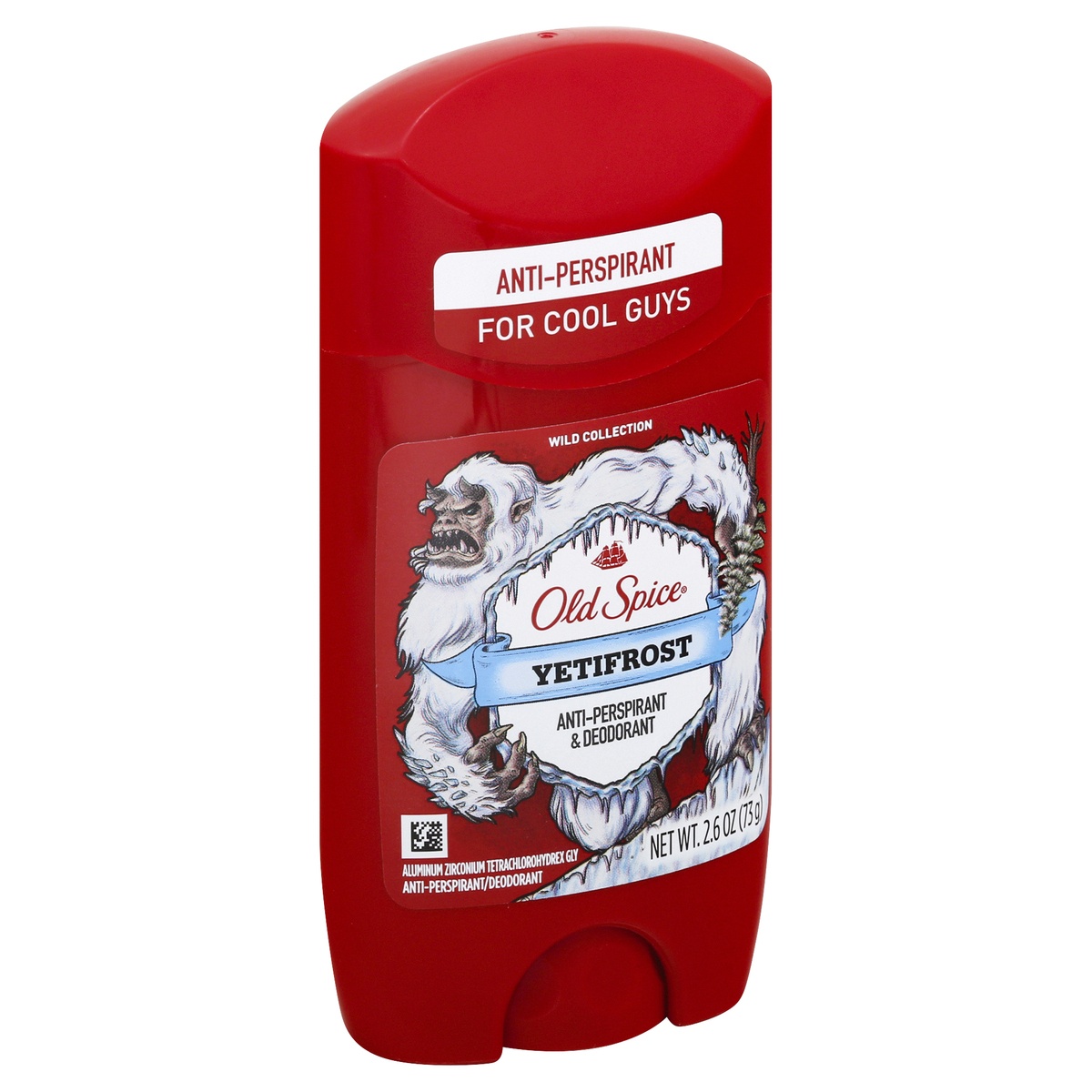 slide 1 of 1, Old Spice Wild Collection Yeti Frost Invisible Solid Antiperspirant and Deodorant, 2.6 oz