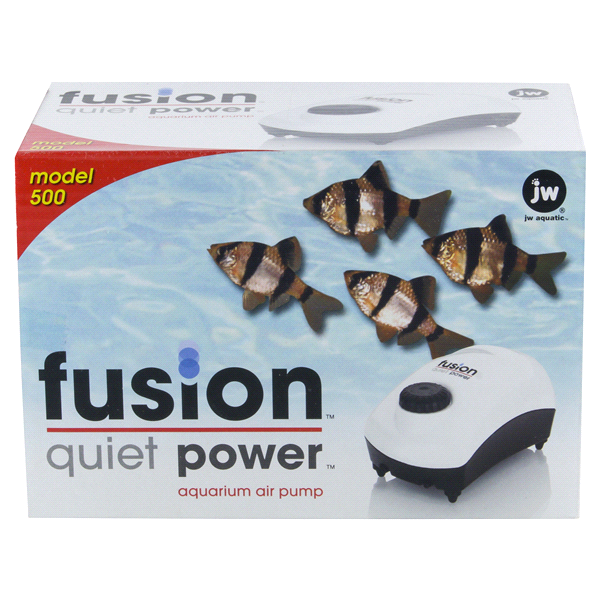 slide 1 of 1, JW Fusion 500 Quiet Power Aquarium Air Pump, 1 ct
