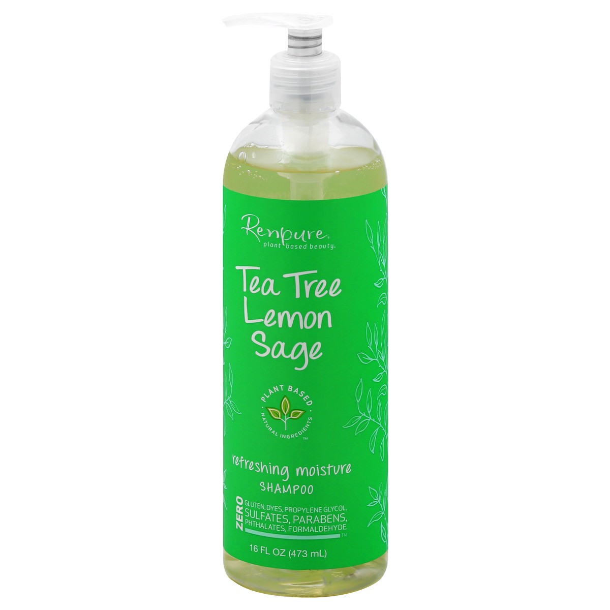 slide 3 of 11, Renpure Tea Tree Lemon Sage Refreshing Moisture Shampoo 16 oz, 16 fl oz