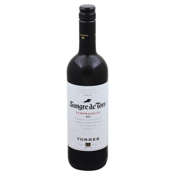 slide 1 of 1, Torres Sangre De Toro Tempranillo, 2015, 750 ml