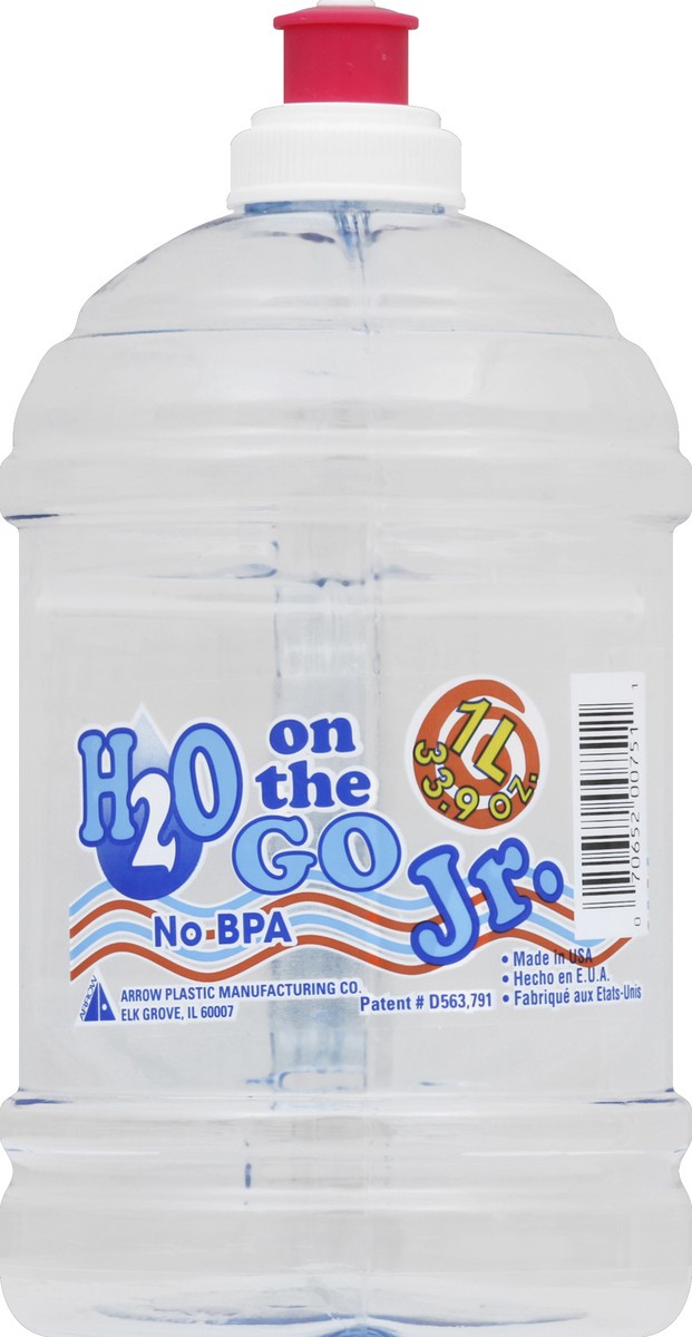 slide 2 of 3, Arrow H2O On The Go Junior Water Bottle, 33.9 oz