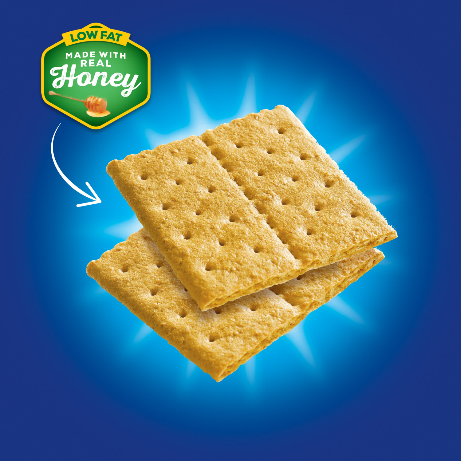 slide 6 of 8, Honey Maid Low Fat Honey Graham Crackers, 14.4 oz, 14.4 oz