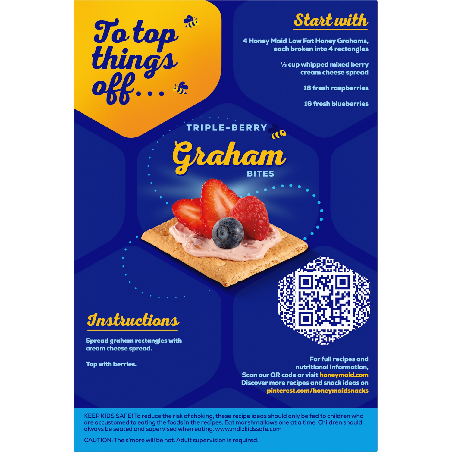 slide 8 of 8, Honey Maid Low Fat Honey Graham Crackers, 14.4 oz, 14.4 oz