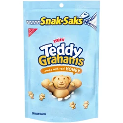 TEDDY GRAHAMS Mini Honey Graham Snacks, Kids Snacks, 8 oz