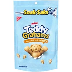 TEDDY GRAHAMS Honey Graham Snacks, Kids Snacks, 8 oz