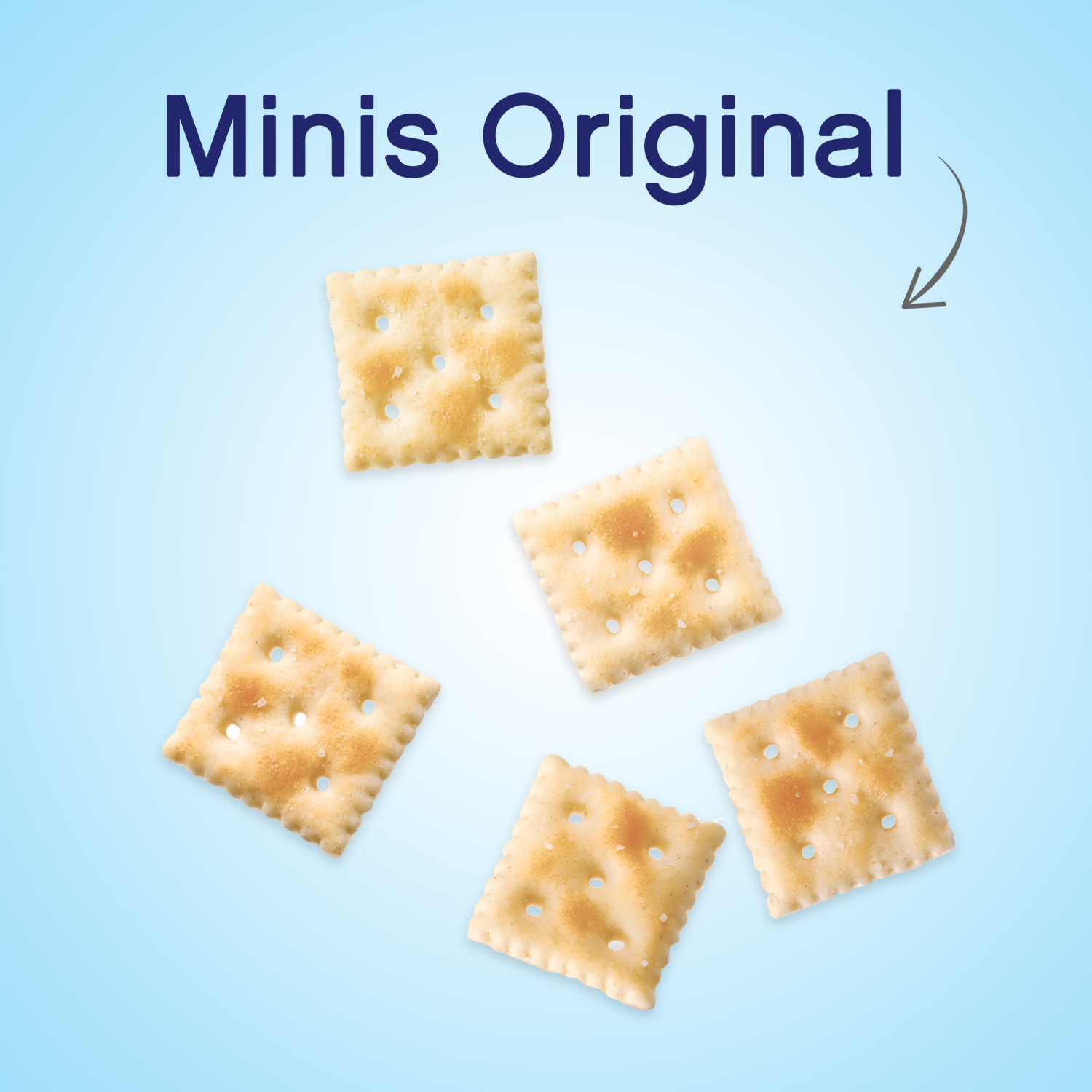 slide 4 of 5, Premium Original Mini Saltine Crackers, Lunch Snacks, 11 oz, 11 oz