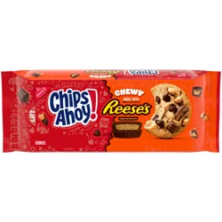 CHIPS AHOY! Chewy Chocolate Chip Cookies with Reese's Peanut Butter Cups, 9.5 oz