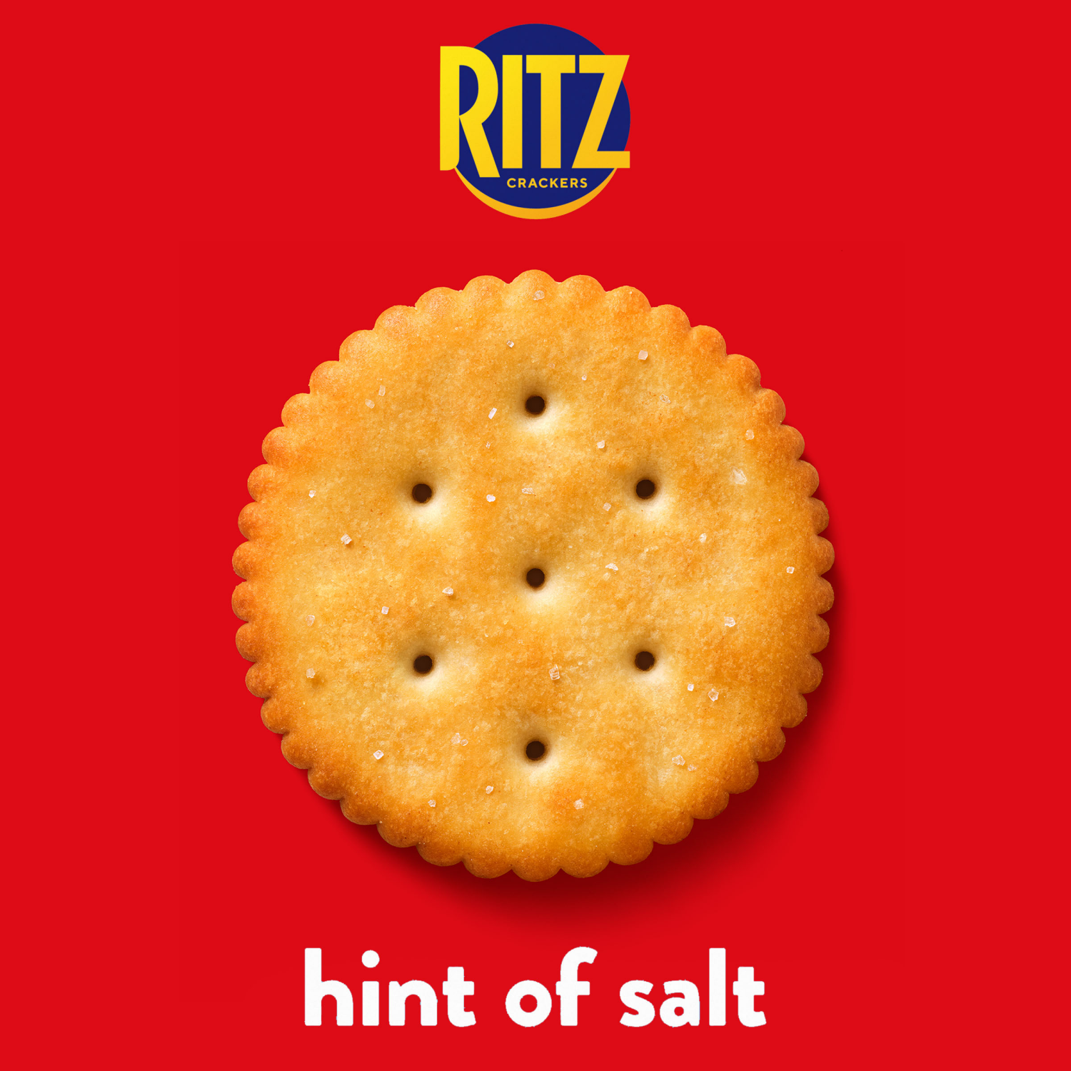 slide 4 of 5, RITZ Hint of Salt Crackers, Snacks for Kids and Adults, Lunch Snacks, 13.7 oz, 13.7 oz