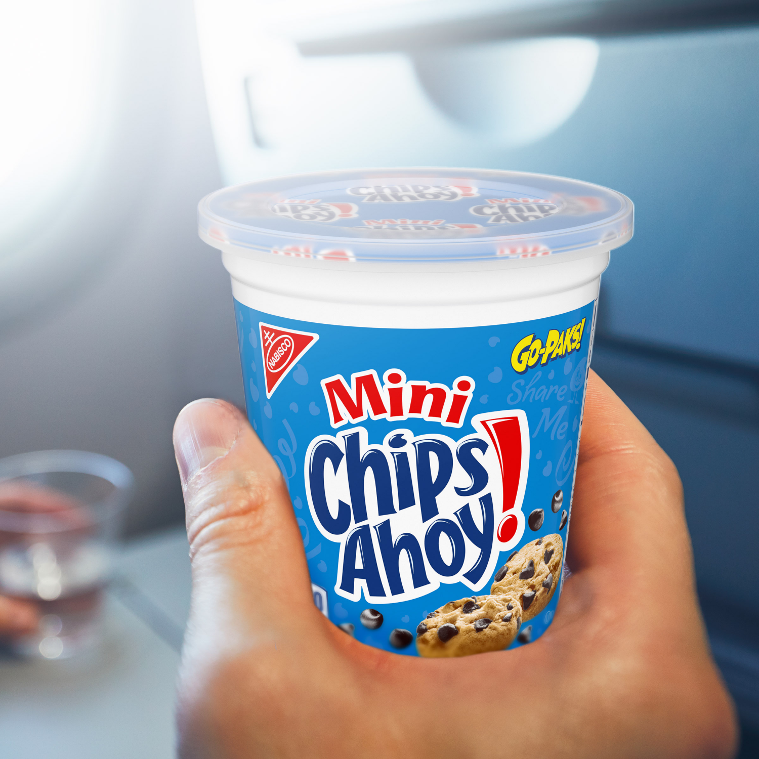 slide 7 of 8, CHIPS AHOY! Mini Original Chocolate Chip Cookies, Go-Paks, 3.5 oz Cup, 3.5 oz