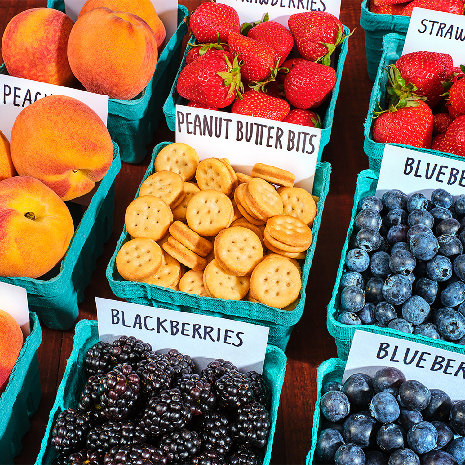 slide 2 of 8, RITZ Bits Peanut Butter Sandwich Crackers, Snacks for Kids and Adults, Lunch Snacks, 8.8 oz, 8.8 oz