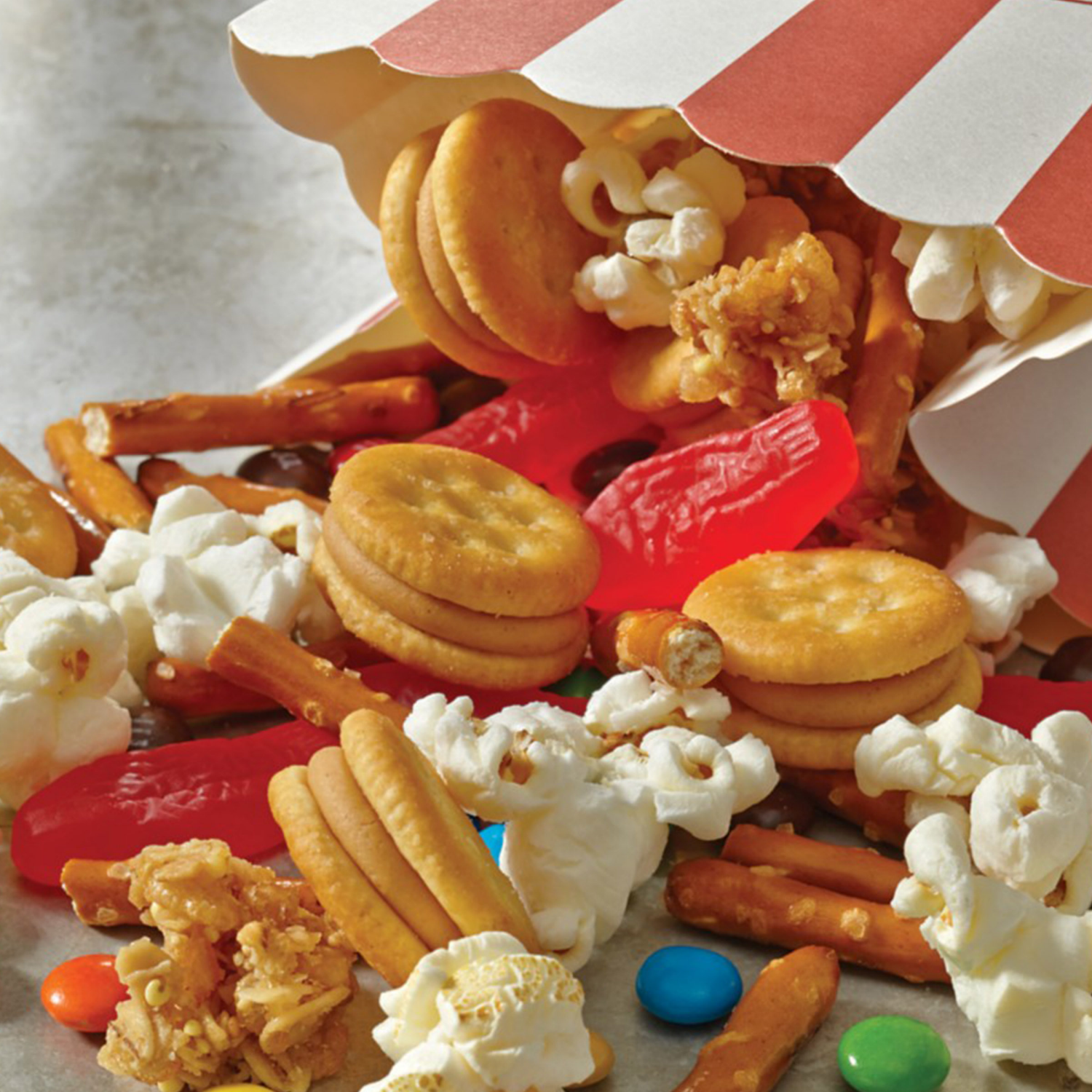 slide 7 of 8, RITZ Bits Peanut Butter Sandwich Crackers, Snacks for Kids and Adults, Lunch Snacks, 8.8 oz, 8.8 oz