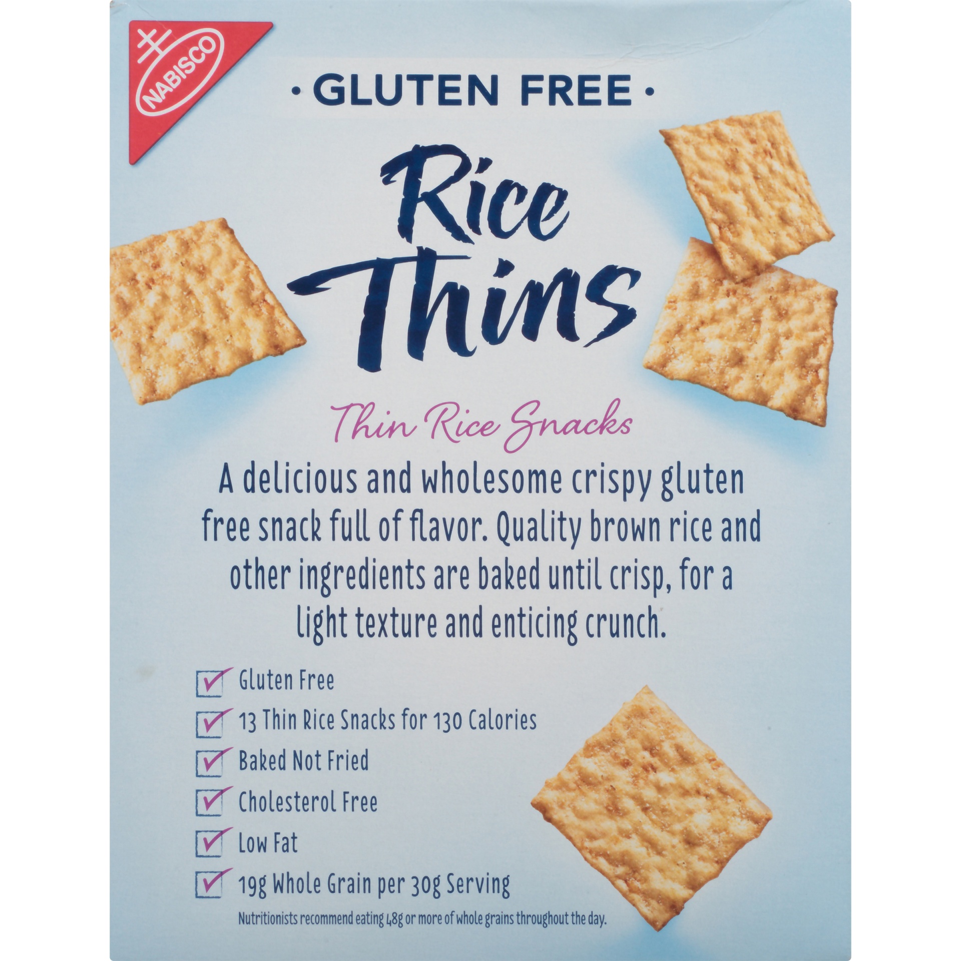 slide 6 of 8, Rice Thins Brown Rice White Cheddar Crackers, 3.5 oz