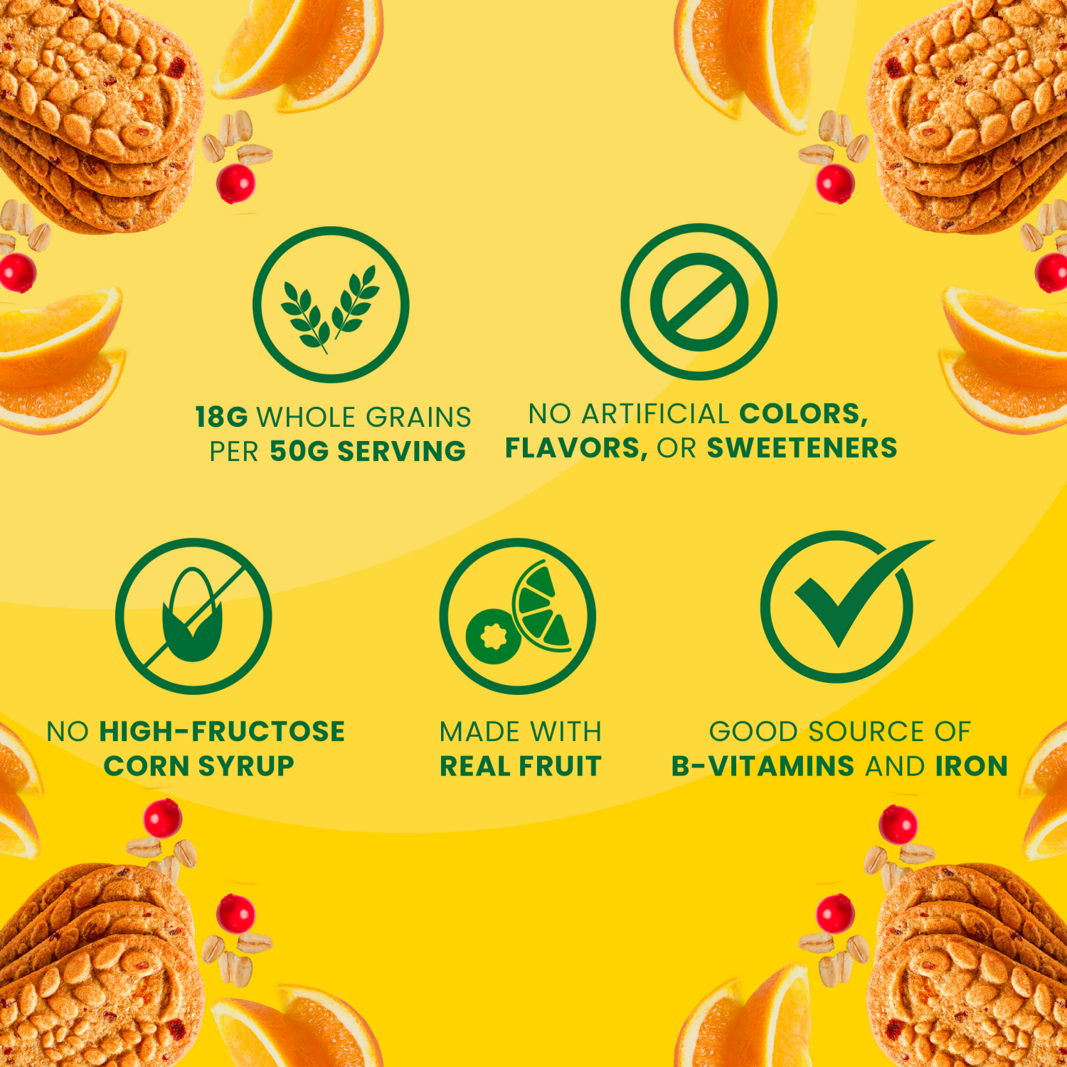 slide 4 of 8, belVita Breakfast Bars Biscuits, Cranberry Orange, 5 Packs (4 Biscuits Per Pack), 5 ct