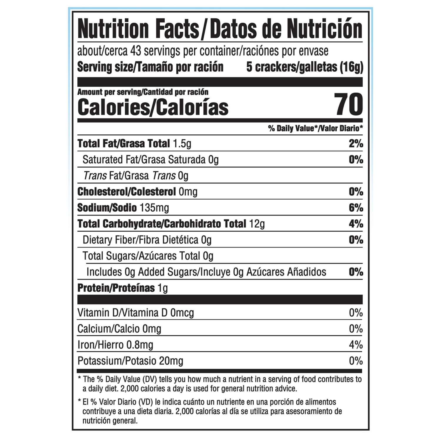 slide 3 of 5, Premium Original Saltine Crackers, Lunch Snacks, Family Size, 24 oz, 6 ct