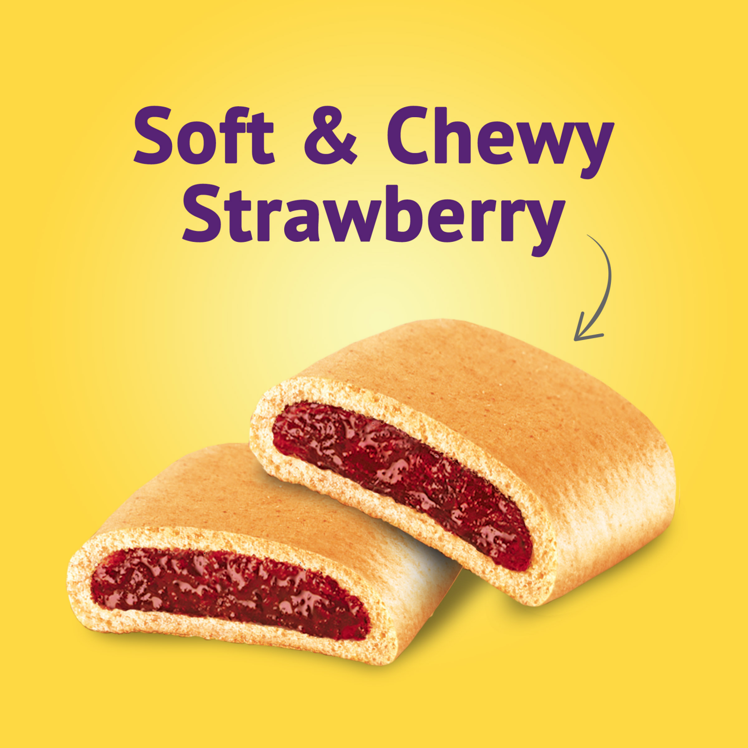 slide 4 of 5, Newtons Soft & Fruit Chewy Strawberry Cookies, (Strawberry Bars), 10 oz Pack, 10 oz