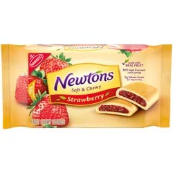Newtons Soft & Fruit Chewy Strawberry Cookies, (Strawberry Bars), 10 oz Pack