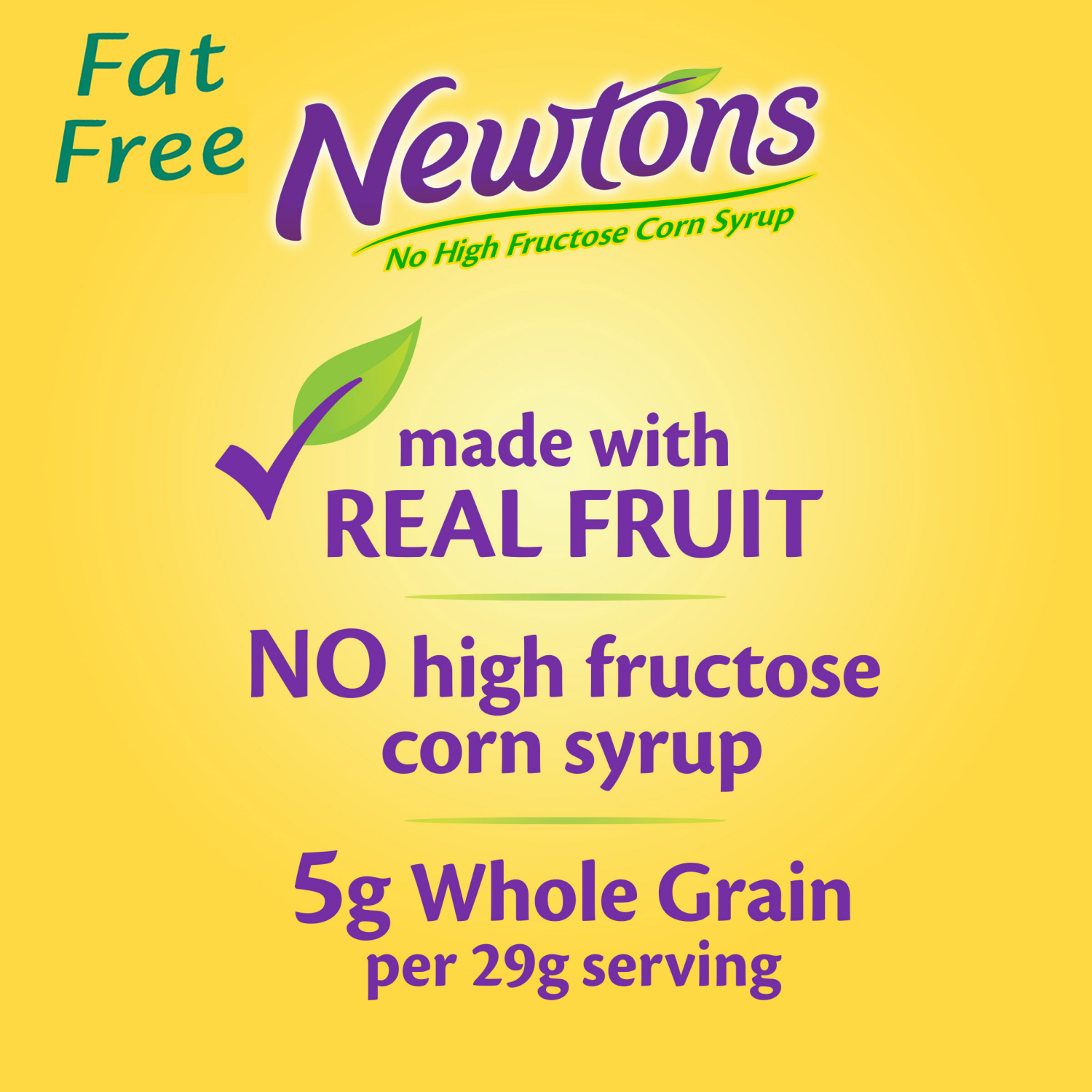 slide 2 of 5, Newtons Fat Free Soft & Fruit Chewy Fig Cookies, (Fig Bars), 10 oz, 10 oz