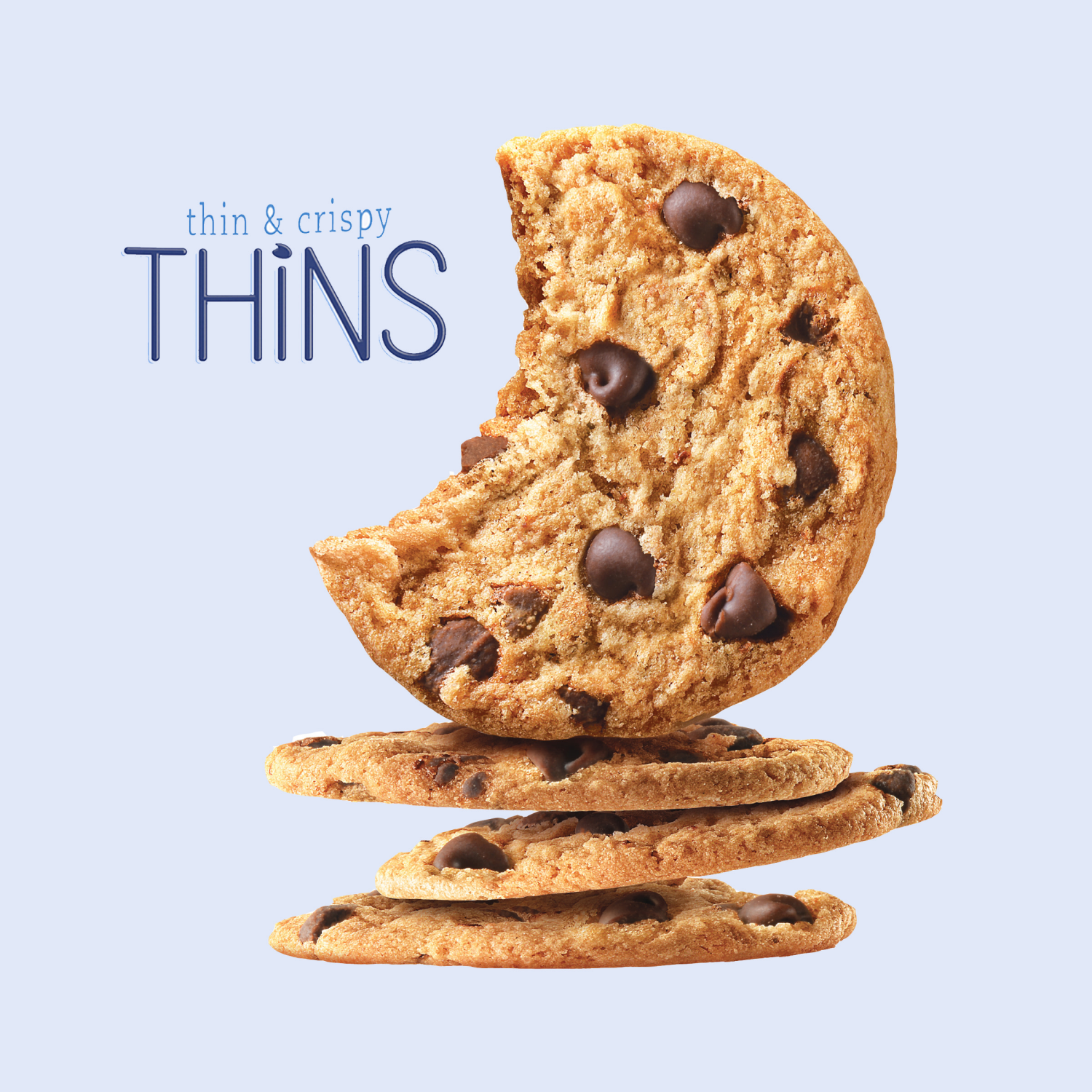 slide 6 of 8, CHIPS AHOY! Thins Original Thin and Crispy, Fudgy, Chocolate Chip Cookies, 7 oz, 7 oz