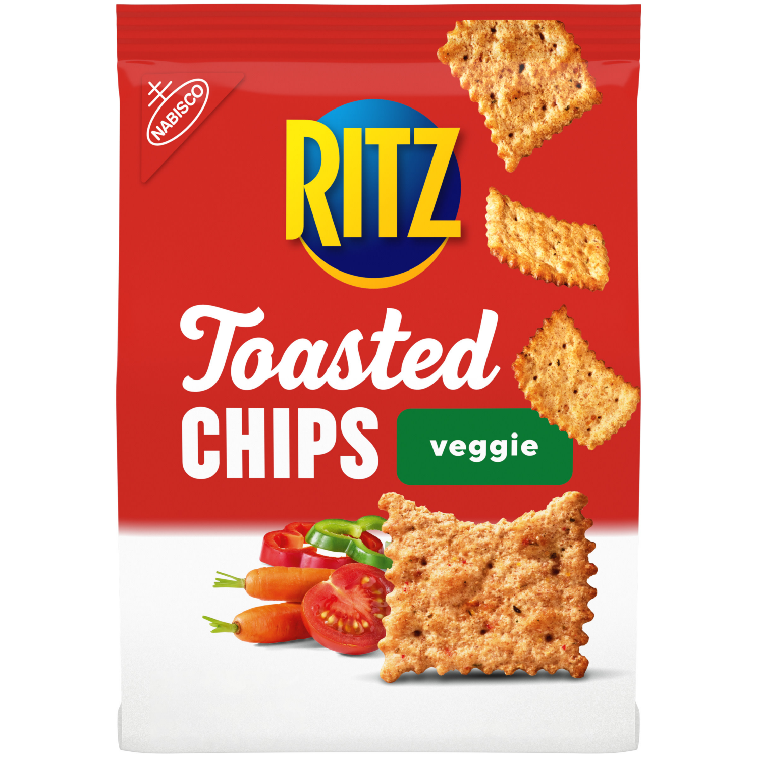 slide 1 of 5, RITZ Toasted Chips Veggie Crackers, 8.1 oz, 8.1 oz