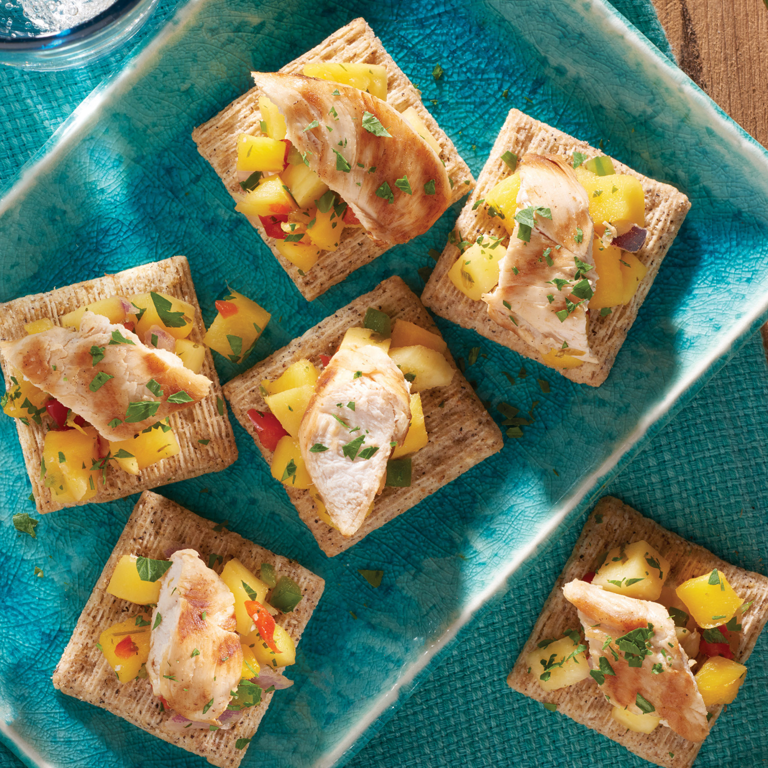 slide 4 of 5, Triscuit Reduced Fat Whole Grain Wheat Crackers, Vegan Crackers, Vegan Snacks, Lunch Snacks, 7.5 oz, 7.5 oz