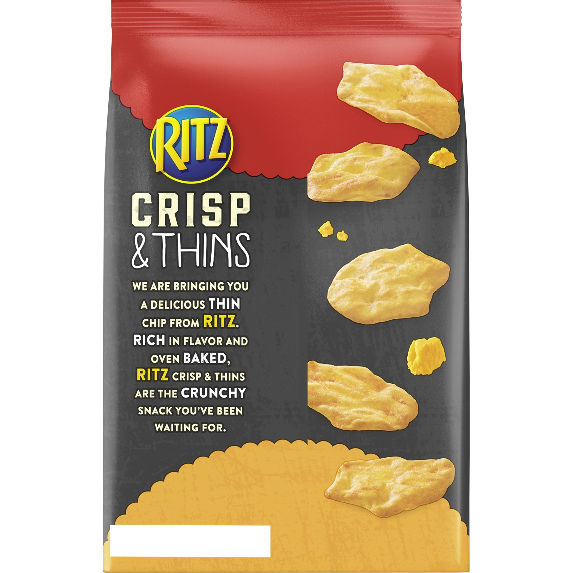 slide 9 of 9, RITZ Crisp and Thins Cheddar Chips, 7.1 oz