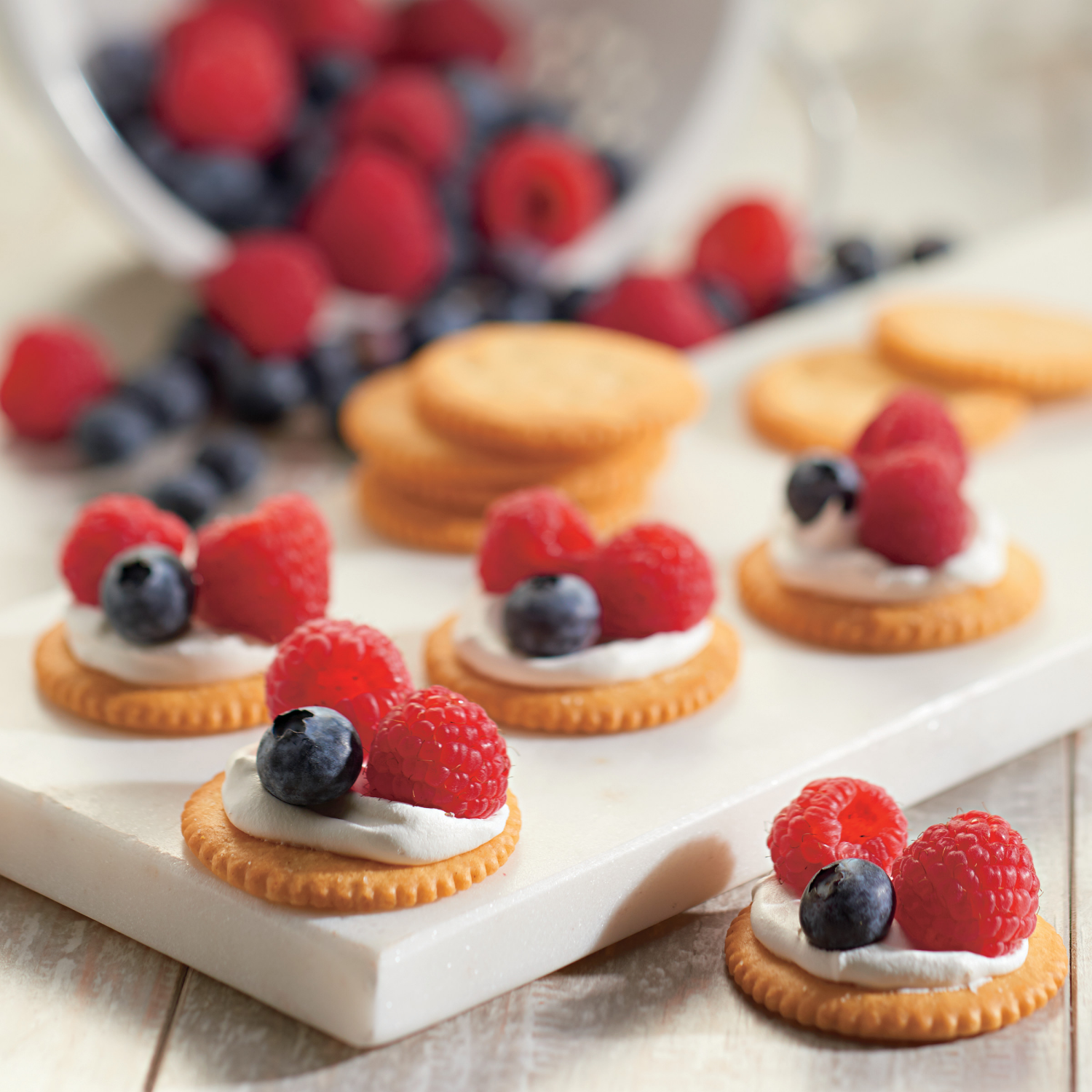 slide 4 of 8, RITZ Original Crackers, Snacks for Kids and Adults, Lunch Snacks, Party Size, 27.4 oz, 8 ct