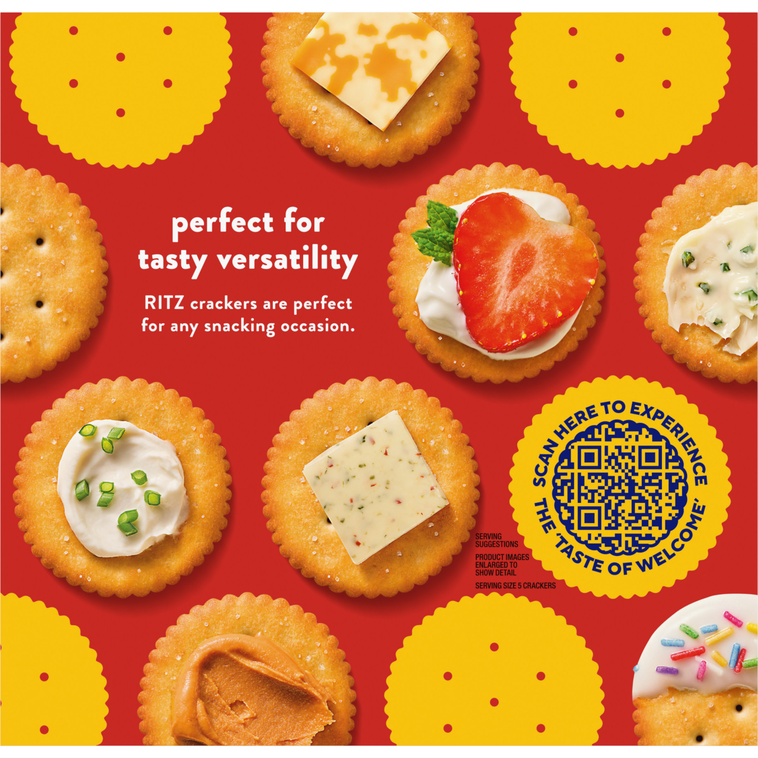 slide 8 of 8, RITZ Original Crackers, Snacks for Kids and Adults, Lunch Snacks, Party Size, 27.4 oz, 8 ct