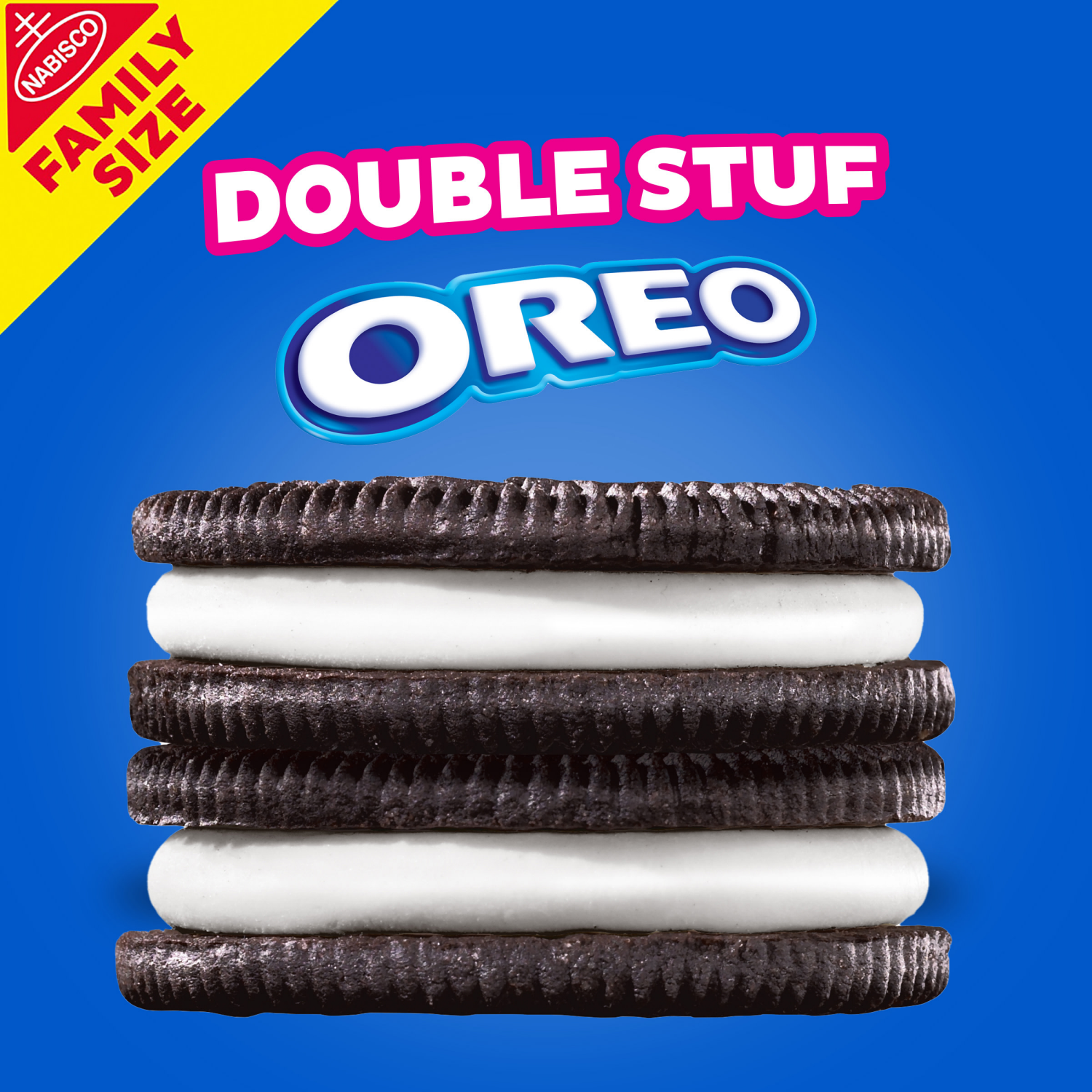 slide 6 of 8, Oreo Double Stuf Chocolate Sandwich Cookies Family Size - 18.71oz, 18.71 oz