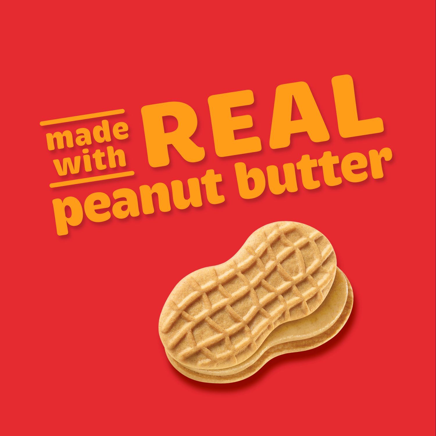 slide 2 of 8, NUTTER BUTTER Double Nutty Peanut Butter Sandwich Cookies, Family Size, 15.27 oz, 15.27 oz