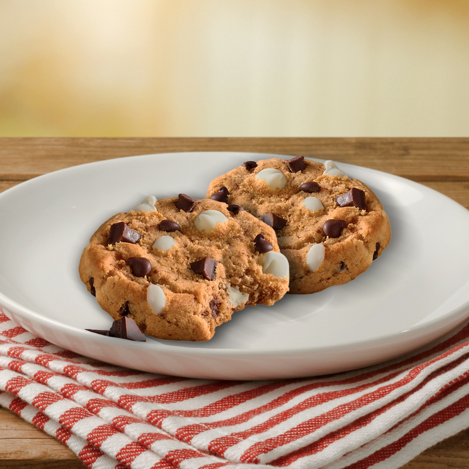 slide 4 of 8, CHIPS AHOY! Crunchy White Fudge Chocolate Chunky Fudgy Chocolate Chip Cookies, Family Size, 18 oz, 18 oz