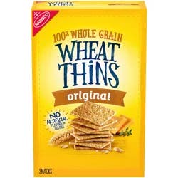 Wheat Thins Original Snacks, Whole Grain Wheat Crackers, Snack Crackers, 8.5 oz