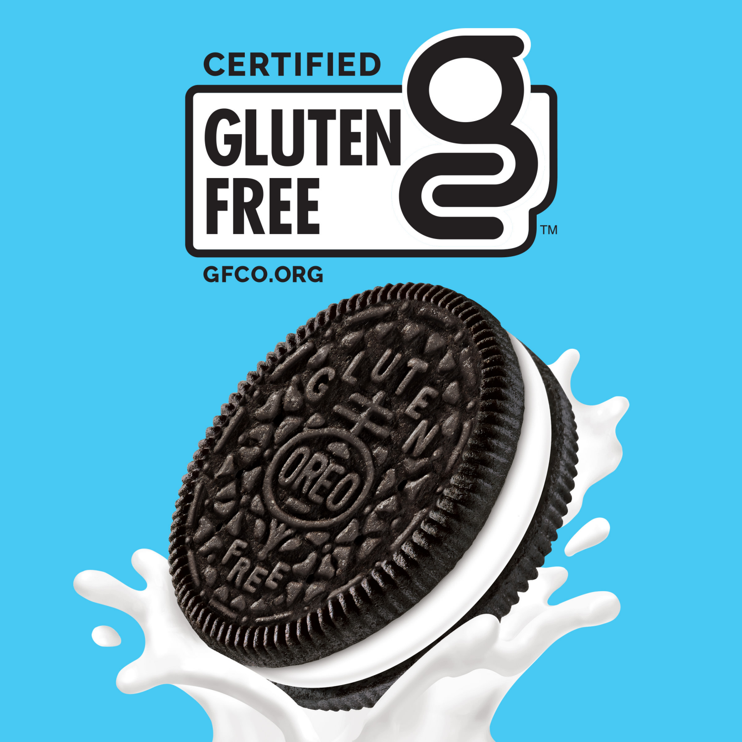 slide 4 of 8, Oreo Double Stuf Gluten Free Chocolate Sandwich Cookies - 12.47oz, 12.47 oz