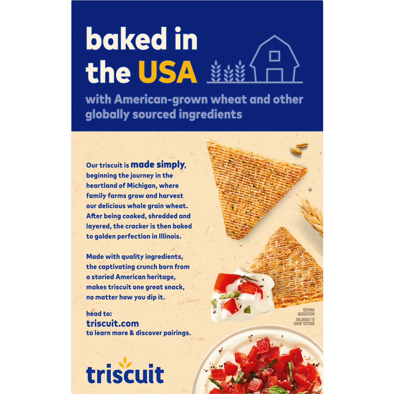 slide 3 of 5, Triscuit Thin Crisps Tomato Basil Pizza Whole Grain Wheat Crackers, Lunch Snacks, Snack Crackers, 7.1 oz, 7.1 oz